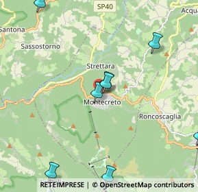 Mappa Via Roma, 41025 Montecreto MO, Italia (3.7885)