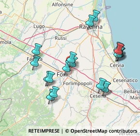 Mappa Via Poggiali Alfredo, 47122 Forlì FC, Italia (16.4505)