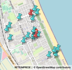 Mappa P.za Unità, 48015 Cervia RA, Italia (0.477)