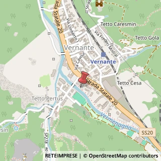Mappa Piazza Vermenagna, 7/C, 12019 Vernante, Cuneo (Piemonte)