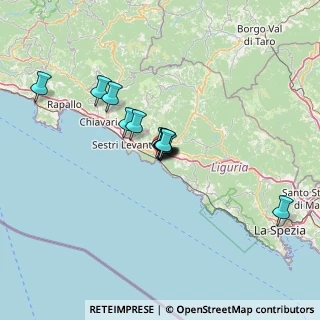 Mappa Via Rivara, 16030 Moneglia GE, Italia (9.39833)