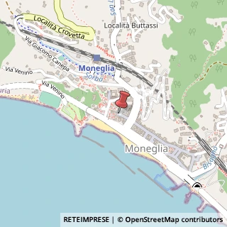 Mappa Piazza Fabio Marengo, 13, 16030 Moneglia, Genova (Liguria)