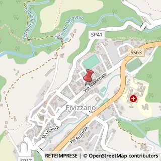 Mappa Via del Popolo, 5, 54013 Fivizzano MS, Italia, 54013 Fivizzano, Massa-Carrara (Toscana)