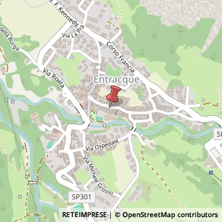 Mappa Via marconi, 12010 Entracque, Cuneo (Piemonte)