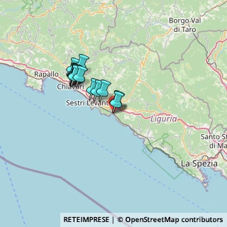 Mappa Via Privata Figarolo Mare, 16030 Moneglia GE, Italia (11.776)