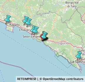 Mappa Via Privata Figarolo Mare, 16030 Moneglia GE, Italia (9.28167)