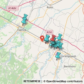 Mappa Via S. Lazzaro, 47121 Forlì FC, Italia (5.97714)