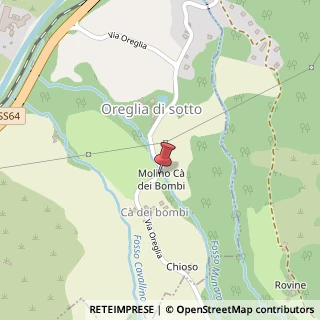 Mappa Via Orelia, 18, 40038 Vergato, Bologna (Emilia Romagna)