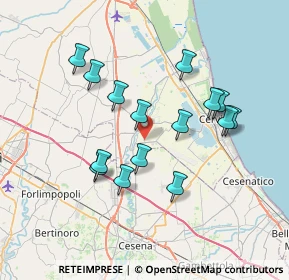 Mappa Via Zavattina, 48015 Cervia RA, Italia (6.716)