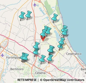 Mappa Via Zavattina, 48015 Cervia RA, Italia (7.07737)