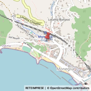 Mappa Via Provinciale, 1363, 16030 Moneglia, Genova (Liguria)