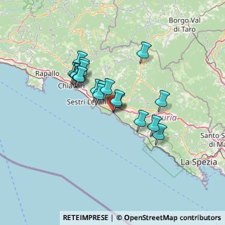 Mappa Via Venino, 16030 Moneglia GE, Italia (11.26474)