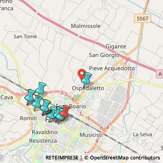 Mappa Via Scarpetta Il Vecchio, 47122 Forlì FC, Italia (2.6)