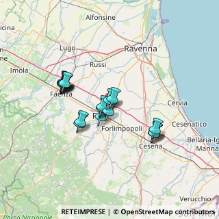 Mappa Via Punta di Ferro, 47122 Borello FC, Italia (11.61)