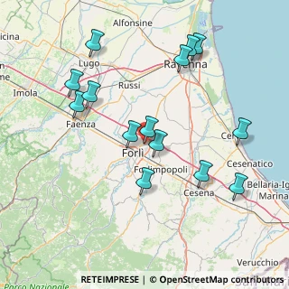 Mappa Via Punta di Ferro, 47122 Borello FC, Italia (16.53143)
