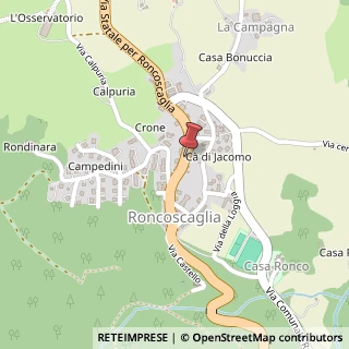 Mappa Via Statale per Roncoscaglia, 51, 41029 Sestola, Modena (Emilia Romagna)