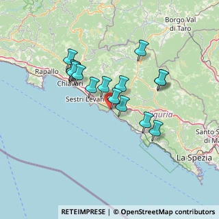 Mappa Località la Secca, 16030 Moneglia GE, Italia (12.21688)
