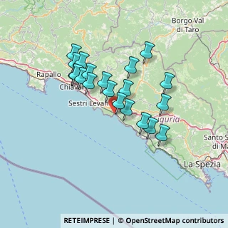Mappa Località la Secca, 16030 Moneglia GE, Italia (12.0405)