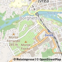 지도 Ivrea