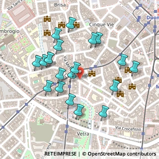 Mappa Via PapaGregorio XIV, 20123 Milano MI, Italia (0.238)