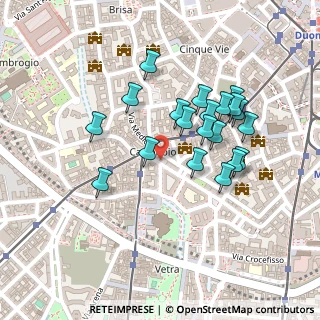 Mappa Via PapaGregorio XIV, 20123 Milano MI, Italia (0.203)