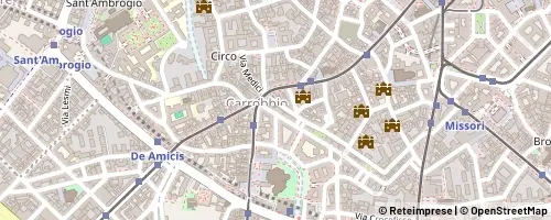 Mappa Milano