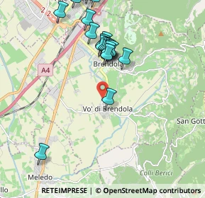 Mappa Strada delle Asse, 36040 Brendola VI, Italia (2.01)