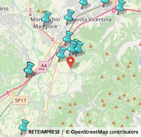 Mappa Strada delle Asse, 36040 Brendola VI, Italia (4.79)