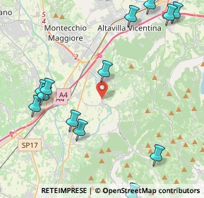 Mappa Strada delle Asse, 36040 Brendola VI, Italia (6.397)