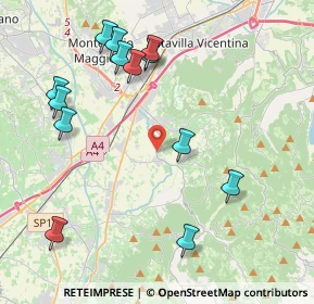 Mappa Strada delle Asse, 36040 Brendola VI, Italia (4.64385)