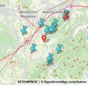 Mappa Strada delle Asse, 36040 Brendola VI, Italia (3.44)