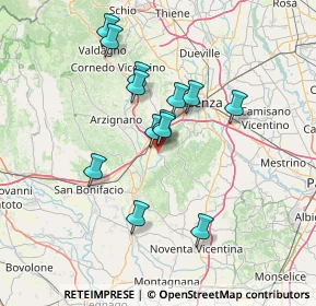 Mappa Strada delle Asse, 36040 Brendola VI, Italia (12.00462)