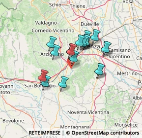 Mappa Strada delle Asse, 36040 Brendola VI, Italia (10.46579)
