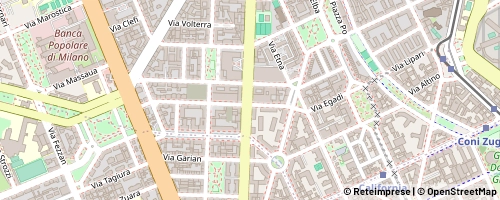 Mappa Milano
