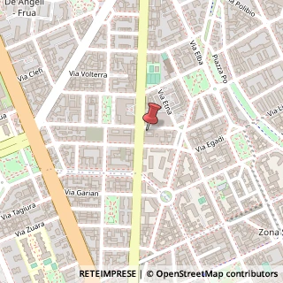 Mappa Via Giorgio Washington, 55, 20146 Milano, Milano (Lombardia)