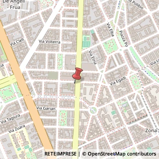 Mappa Via Giorgio Washington, 72, 20146 Milano, Milano (Lombardia)