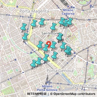 Mappa Via Anco Marzio, 20123 Milano MI, Italia (0.4115)