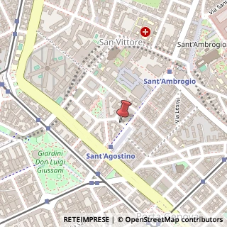 Mappa Via Tarquinio Prisco, 3, 20123 Milano, Milano (Lombardia)