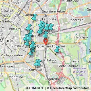 Mappa Via Privata Decemviri, 20137 Milano MI, Italia (1.623)