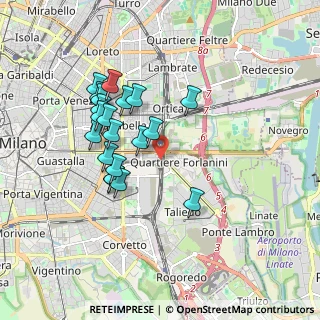 Mappa Via Privata Decemviri, 20137 Milano MI, Italia (1.6405)