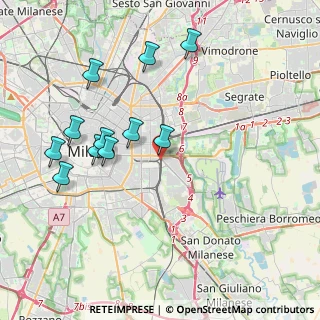 Mappa Via Privata Decemviri, 20137 Milano MI, Italia (4.02545)