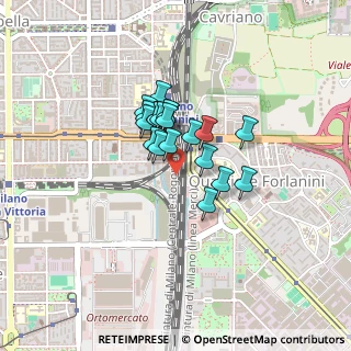 Mappa Via Privata Decemviri, 20137 Milano MI, Italia (0.2695)