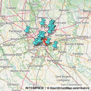 Mappa Via Privata Decemviri, 20137 Milano MI, Italia (9.08188)