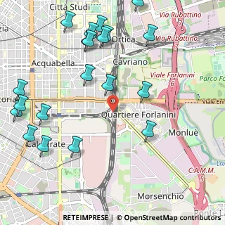 Mappa Via Privata Decemviri, 20137 Milano MI, Italia (1.349)