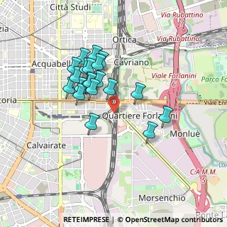 Mappa Via Privata Decemviri, 20137 Milano MI, Italia (0.75)