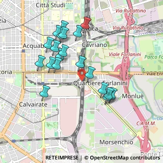 Mappa Via Privata Decemviri, 20137 Milano MI, Italia (0.9355)