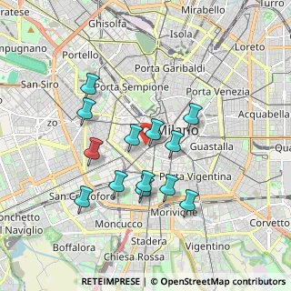 Mappa Via Orazio, 20123 Milano MI, Italia (1.61923)