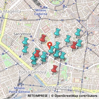 Mappa Via Orazio, 20123 Milano MI, Italia (0.392)
