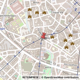 Mappa Corso di Porta Ticinese, 1, 20123 Milano, Milano (Lombardia)