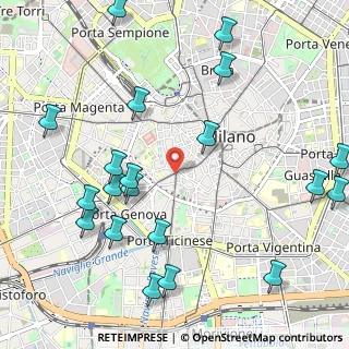 Mappa Carrobbio, 20123 Milano MI, Italia (1.323)
